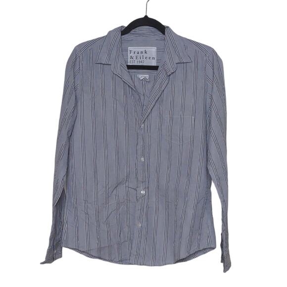 Frank &amp; Eileen Barry Crinkle Shirt - Size L - NWOT